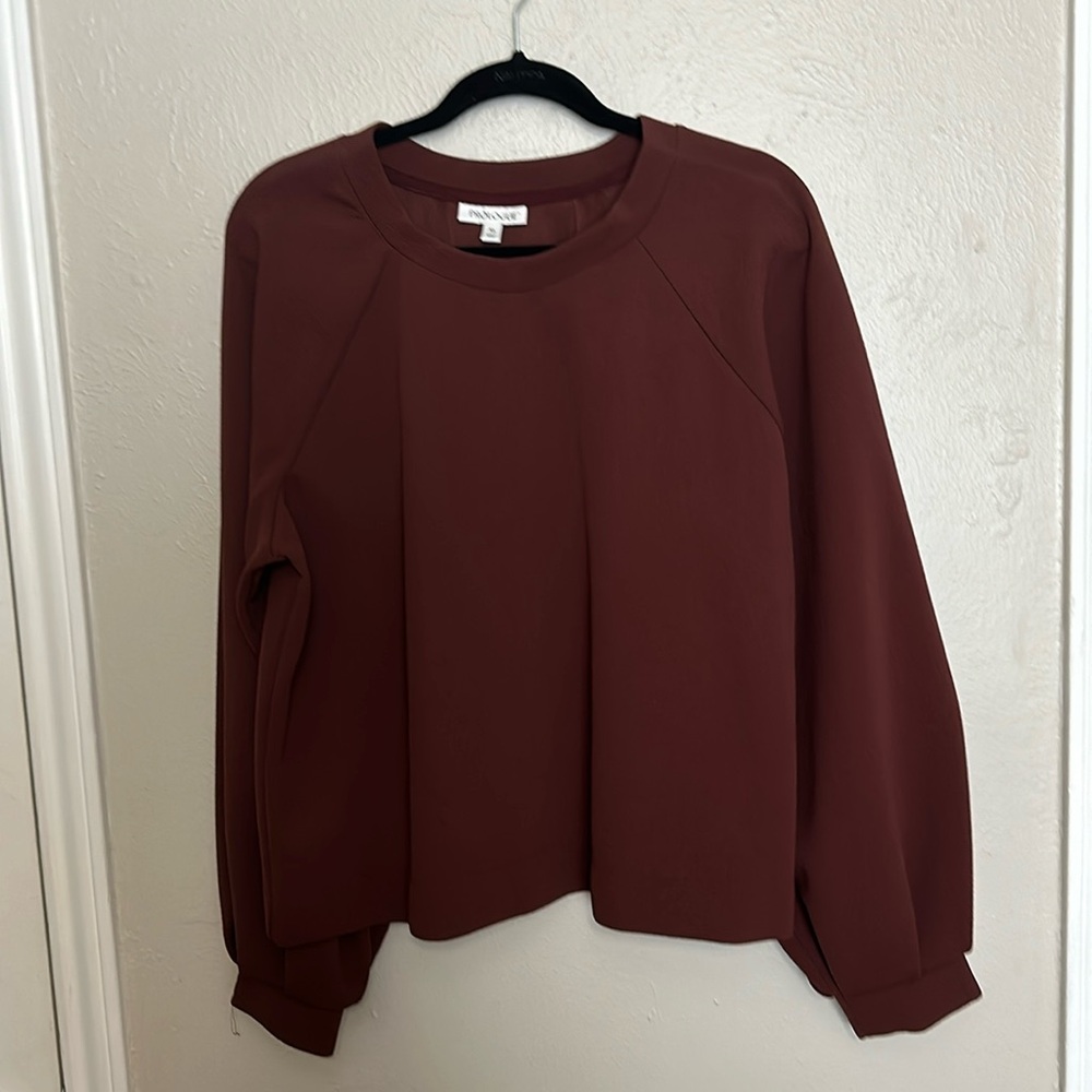 Burgundy, Target prologue blouse/sweatshirt